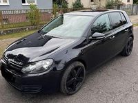 Gebraucht VW Golf VI 80 PS (58 kW) 2009 Schwarz Kleinwagen