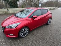 Gebraucht Nissan Micra Tekna 90 PS (66 kW) 2017 Rot Kleinwagen