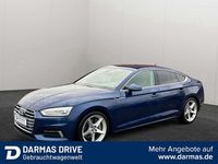 Usata Audi A5 Comfort 252 CV (185 kW) 2018 Blu Coupé