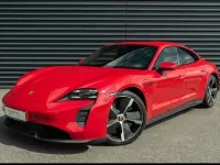 Gebraucht Porsche Taycan Turbo S 559 kW (761 PS) 2022 Rot Limousine