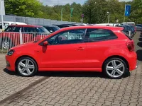 Gebraucht VW Polo R-line 110 PS (80 kW) 2016 Flashrot Kleinwagen