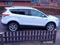 Gebraucht Ford Kuga Titanium 150 PS (110 kW) 2014 Weiß SUV