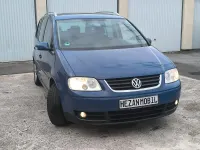 Gebraucht VW Touran 116 PS (85 kW) 2004 Blau Van / Kleinbus