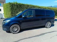 Gebraucht Mercedes V250 Avantgarde 190 PS (139 kW) 2018 Blau Van / Kleinbus