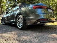 Gebraucht Audi A5 Cabriolet S-Line 150 PS (110 kW) 2020 Grau Cabrio