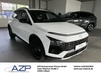 Neu Hyundai Bayon Blackline 90 PS (66 kW) 2026 Atlas white SUV