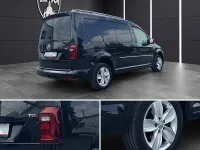 Gebraucht VW Caddy Maxi Highline 150 PS (110 kW) 2017 Schwarz Van / Kleinbus