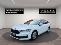 Gebraucht Skoda Superb Essence 150 PS (110 kW) 2025 Purity weiss Kombi