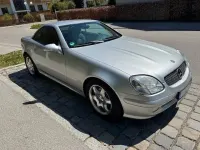 Gebraucht Mercedes SLK200 163 PS (119 kW) 2000 Silber Cabrio