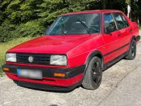 Gebraucht VW Jetta 69 PS (50 kW) 1991 Rot Limousine