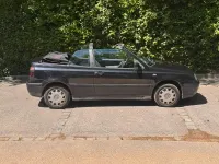 Gebraucht VW Golf Cabriolet 75 PS (55 kW) 1998 Schwarz Cabrio