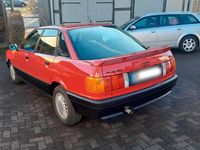Second-hand Audi 80 90 CP (66 kW) 1990 Roșu Berlinǎ