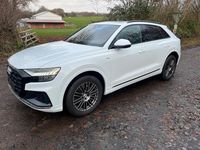 Gebraucht Audi Q8 S-Line 286 PS (210 kW) 2018 Weiß SUV