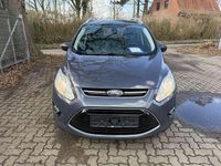 Gebraucht Ford Grand C-Max Titanium 116 PS (85 kW) 2011 Midnight skygrau metallic Van / Kleinbus