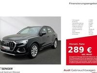 Gebraucht Audi Q3 Advanced Plus 150 PS (110 kW) 2022 Schwarz SUV