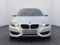 Gebraucht BMW 218 136 PS (100 kW) 2017 Silber metallic Cabrio