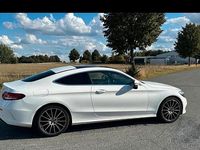 Gebraucht Mercedes C300 AMG line 245 PS (180 kW) 2016 Weiß Coupé