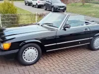 Gebraucht Mercedes 560 227 PS (166 kW) 1987 Schwarz Cabrio