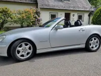 Gebraucht Mercedes SLK200 163 PS (119 kW) 2004 Silber Cabrio
