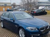 Gebraucht BMW 530 Luxury Line 258 PS (189 kW) 2016 Blau Kombi