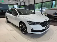 Neu Skoda Superb SportLine 204 PS (150 kW) 2026 Kristallweiß uni Kombi