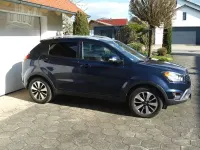 Gebraucht SsangYong Korando 175 PS (128 kW) 2015 Blau SUV