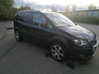 Gebraucht VW Touran Cross 140 PS (102 kW) 2009 Schwarz Van / Kleinbus