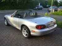 Gebraucht Mazda MX5 110 PS (80 kW) 2002 Silber Cabrio