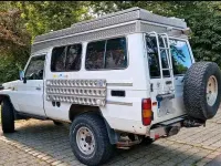 Gebraucht Toyota Land Cruiser 131 PS (96 kW) 2001 Weiß SUV