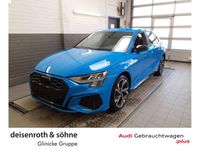 Używany Audi A3 S-Line 245 KM (180 kW) 2022 Niebieski Sedan/Limuzyna