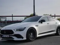 Gebraucht Mercedes AMG GT 43 AMG 367 PS (269 kW) 2023 Weiß Coupé