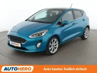 Gebraucht Ford Fiesta Titanium 101 PS (74 kW) 2018 Blau Kleinwagen