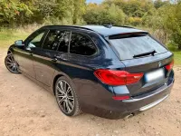 Gebraucht BMW 530 Luxury Line 252 PS (185 kW) 2018 Blau Kombi
