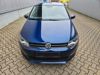 Gebraucht VW Polo Team 60 PS (44 kW) 2010 Blau Kleinwagen