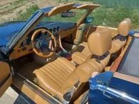 Gebraucht Mercedes SL450 224 PS (164 kW) 1975 Blau Cabrio