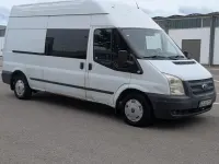 Gebraucht Ford Transit 101 PS (74 kW) 2013 Weiß Van / Kleinbus