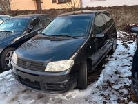 Gebraucht Fiat Punto 95 PS (69 kW) 2003 Schwarz Kleinwagen