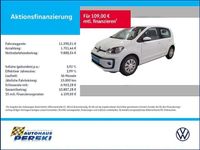 Gebraucht VW up! 65 PS (47 kW) 2021 Weiß Kleinwagen