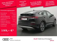 Gebraucht Audi Q4 Sportback e-tron Advanced 150 kW (204 PS) 2023 Mythosschwarz metallic SUV