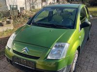 Gebraucht Citroën C2 60 PS (44 kW) 2004 Grün Kleinwagen