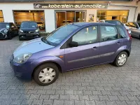 Gebraucht Ford Fiesta 80 PS (58 kW) 2007 Blau Kleinwagen