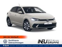 Gebraucht VW Polo Move 95 PS (69 kW) 2024 Ivory silver (metallic) Kleinwagen