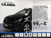 Gebraucht Peugeot 2008 Allure 114 PS (83 kW) 2019 Schwarz SUV