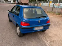 Gebraucht Peugeot 106 60 PS (44 kW) 2001 Blau Kleinwagen