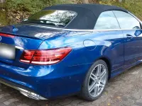 Usado Mercedes E220 AMG 170 CV (125 kW) 2016 Azul Descapotable