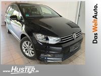 Gebraucht VW Touran Allstar 150 PS (110 kW) 2017 Schwarz metallic Van / Kleinbus
