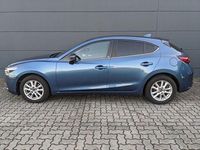 Gebraucht Mazda 3 Exclusive 120 PS (88 kW) 2017 Turmalinblau metallic (metallic) Limousine