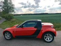 Usata Smart Roadster 82 CV (60 kW) 2003 Rosso Coupé