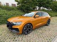 Gebraucht Audi Q8 S-Line 286 PS (210 kW) 2019 Orange SUV