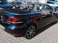 gebraucht VW Golf Cabriolet Exclusive BI COLOR LEDER LED PDC AHK 1.Hand